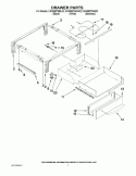 DRAWER PARTS Diagram and Parts List for KGSS907SBL02  KitchenAid Range
