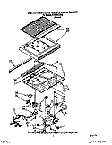 COMPARTMENT SEPARATOR Diagram and Parts List for ET22DKXXW00  Whirlpool Refrigerator