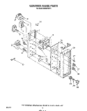 CONTROL PANEL Diagram and Parts List for RE953PXPT1  Whirlpool Range