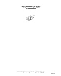 MISCELLANEOUS, LIT/OPTIONAL Diagram and Parts List for WU4400X0  Roper Dishwasher