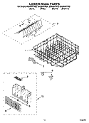 Part Location Diagram of 8539154 Whirlpool INDICATOR