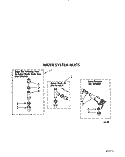 WATER SYSTEM Diagram and Parts List for 4LA6300XYN0  Whirlpool Washer