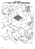 UNIT PARTS Diagram and Parts List for GS6SHEXNQ02  Whirlpool Refrigerator