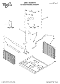 Part Location Diagram of 8199827 Whirlpool Condenser