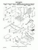 UNIT PARTS Diagram and Parts List for GS6NHAXVS02  Whirlpool Refrigerator