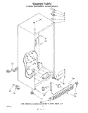 CABINET Diagram and Parts List for KLRF15XSWH10  KitchenAid Refrigerator