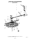 UPPER WASH AND RINSE Diagram and Parts List for KUDI21DS1  KitchenAid Dishwasher