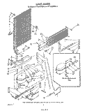 UNIT Diagram and Parts List for ET16JKXRWR2  Whirlpool Refrigerator