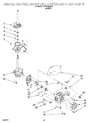 Part Location Diagram of 3428526 Whirlpool GROMMET, PUMP (3)