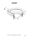 HEATER Diagram and Parts List for KUDA220T0  KitchenAid Dishwasher
