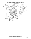 INTERNAL CONVECTION OVEN Diagram and Parts List for KEMS377XBL0  KitchenAid Microwave Oven Combo