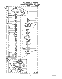 GEARCASE Diagram and Parts List for KAWE760WWH2  KitchenAid Washer