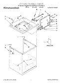 Part Location Diagram of 3949482 Whirlpool TOP