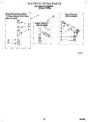 WATER SYSTEM Diagram and Parts List for 3LBR7255BQ1  Whirlpool Washer