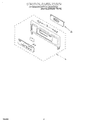 Part Location Diagram of 4451348 Whirlpool PANL-CNTRL