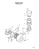 BLOWER Diagram and Parts List for KUDP220T5  KitchenAid Dishwasher