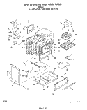 BODY Diagram and Parts List for F5258L0  Roper Range