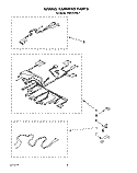 WIRING HARNESS Diagram and Parts List for KEBI141XBL1  KitchenAid Wall Oven