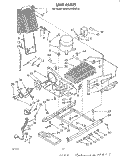 UNIT Diagram and Parts List for EHD253SMWR0  Whirlpool Refrigerator
