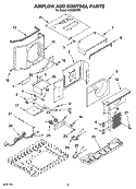 Part Location Diagram of 1187482 Whirlpool CAPACITOR