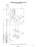 POWER SCREW AND RAM Diagram and Parts List for TF4600XTP2  Whirlpool Trash Compactor