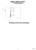 MISCELLANEOUS, OPTIONAL Diagram and Parts List for KAWS850JT2  KitchenAid Washer