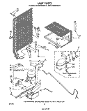 UNIT Diagram and Parts List for EL15MNXRWR0  Whirlpool Refrigerator