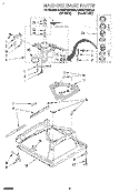 MACHINE BASE Diagram and Parts List for KAWE742BAL0  KitchenAid Washer