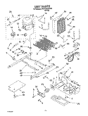 Part Location Diagram of 4389204 Whirlpool HARNS-WIRE