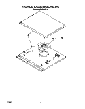 CONTROL COMPARTMENT Diagram and Parts List for KEMI371TBL2  KitchenAid Microwave Oven Combo
