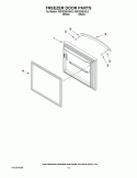 Part Location Diagram of 13109204WQ Whirlpool DOR-FIP White