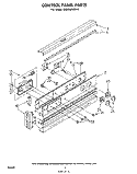 Part Location Diagram of 311197 Whirlpool Rail, Bottom