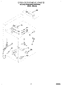 OVEN ELECTRICAL, LITERATURE Diagram and Parts List for SF388PEWW0  Whirlpool Range