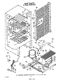 Part Location Diagram of 943345 Whirlpool Exchanger, Heat
