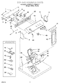 Part Location Diagram of 8318267 Whirlpool SWTCH-TEMP