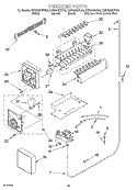 ICE MAKER, OPTIONAL Diagram and Parts List for KSRS25IKBL00  KitchenAid Refrigerator