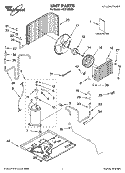 Part Location Diagram of 8201714 Whirlpool COMPRESSOR