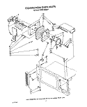 CONVECTION OVEN Diagram and Parts List for KHMC106WAL1  KitchenAid Microwave