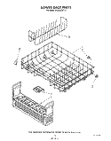 Part Location Diagram of 4171556 Whirlpool Plate Rack
