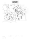 Part Location Diagram of W10207414 Whirlpool TRIM