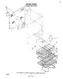 OVEN (CONTINUED) Diagram and Parts List for RM975PXLW1  Whirlpool Microwave Oven Combo