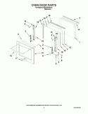 Part Location Diagram of W10292380 Whirlpool Door Handle - Stainless Steel