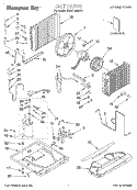 UNIT, LITERATURE Diagram and Parts List for BHAC1830AS1  Whirlpool Air Conditioner