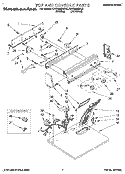 SECTION Diagram and Parts List for KEYE665BAL0  KitchenAid Dryer