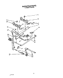 MANIFOLD, LITERATURE Diagram and Parts List for FLP320VW0  Roper Range