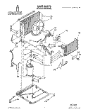 UNIT, LITERATURE Diagram and Parts List for AR1200XW3  Whirlpool Air Conditioner