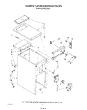 Part Location Diagram of 780081 Whirlpool FRAME & LID ASSEMBLY