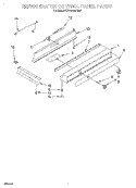 Part Location Diagram of 2003302 Whirlpool OVERLAY