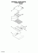 INTERNAL OVEN PARTS Diagram and Parts List for KEBK101SSS03  KitchenAid Wall Oven