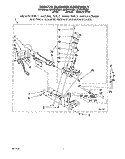 3401772 BURNER ASSEMBLY Diagram and Parts List for 3LGR5434BW1  Whirlpool Dryer
